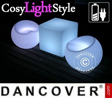 Lampes LED CosyLightStyle 1 table + 2 chaises