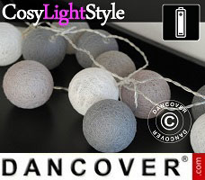 Lampes LED CosyLightStyle 30 Camaïeu de gris